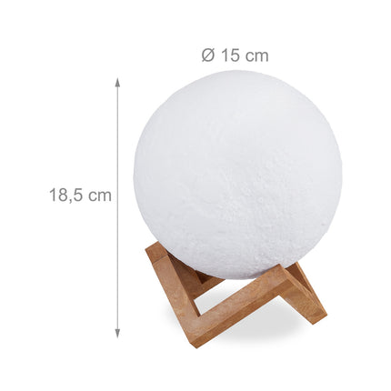 Moon Lamp 3D Colour-changing