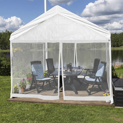 Tinklelis nuo uodų 3x3m paviljonui, baltas