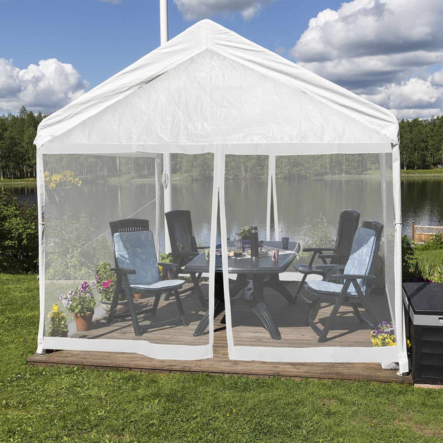 Tinklelis nuo uodų 3x3m paviljonui, baltas