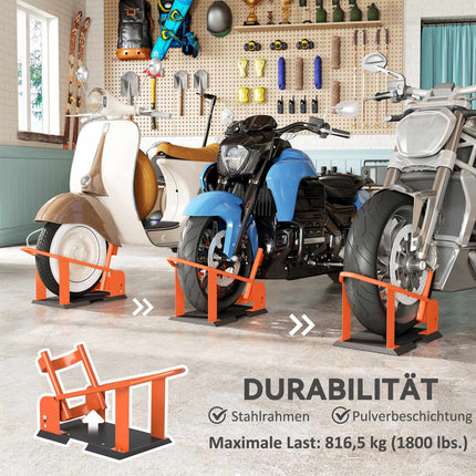 Motociklo rato kaladėlė, reguliuojama, plieninė, 816,5 kg keliamoji galia