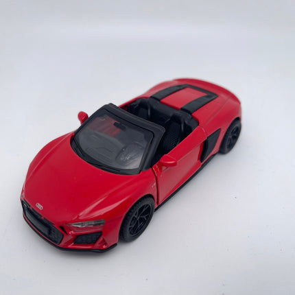 Msz liejimo būdu pagamintas Audi R8 Spyder modelis, mastelis 1:39