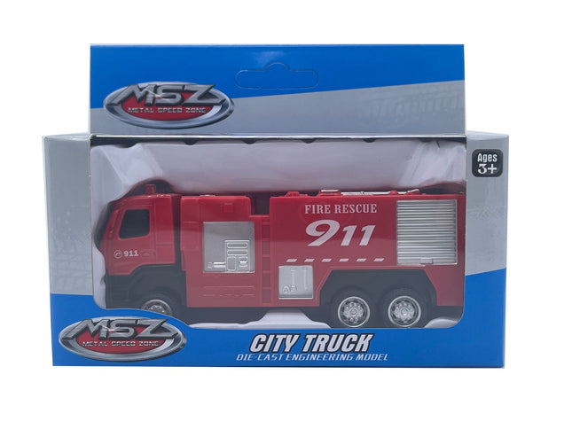 Msz liejimo būdu pagamintas „Volvo“ gaisrinės mašinos modelis, mastelis 1:72