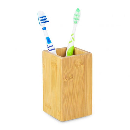 Mug for toothbrush in bamboo