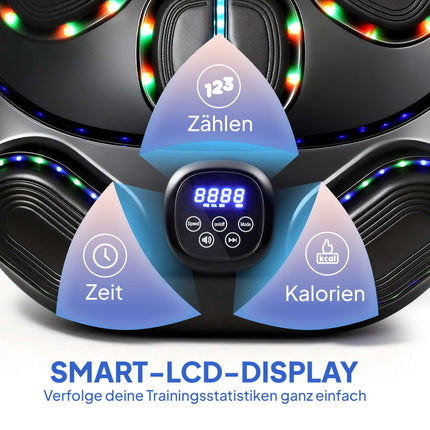 Muzikos bokso aparatas su LED lemputėmis ir „Bluetooth“