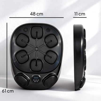 Muzikos bokso aparatas su LED lemputėmis ir „Bluetooth“