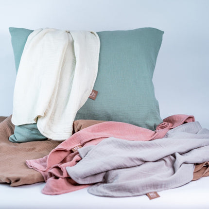 Muslin Blanket Deluxe Ivory