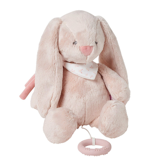 Nattou muzikinis zuikutis-pomponėlis, 30 cm