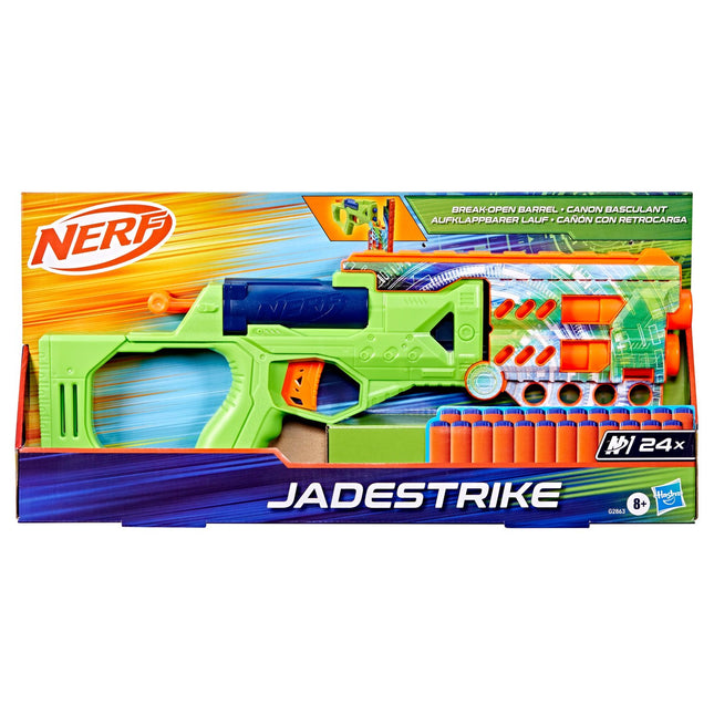 „Nerf Blaster Jadestrike“ - didelio našumo putplasčio smiginio šaudyklė