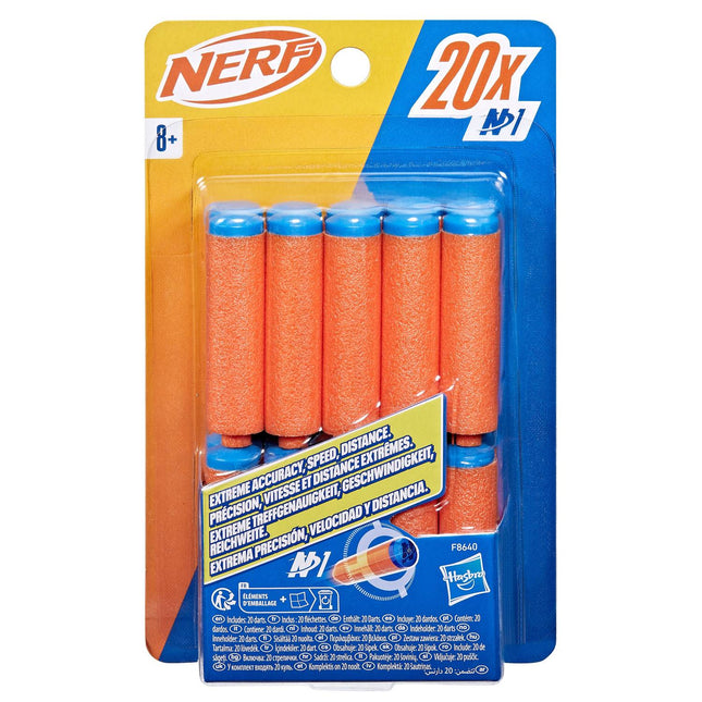 Nerf N serijos papildymas, 20 vnt.