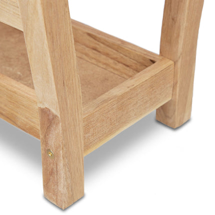 Newspaper stand walnut