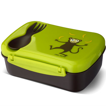 N'ice Box lunch box with cooling block Lime