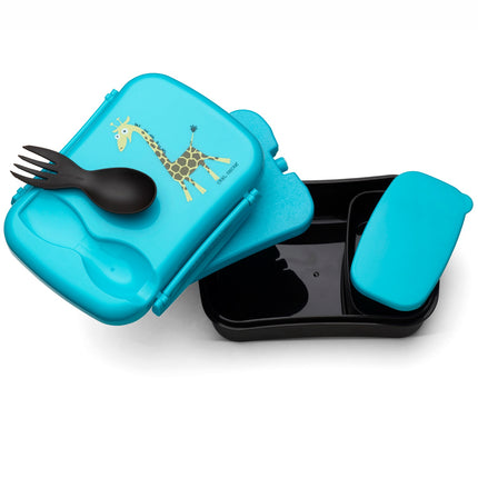 N'ice Box lunch box with cooling block Turquoise