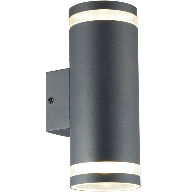 Nils II Wall luminaire 2xGU10 socket IP44 Anthracite