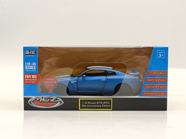 „Nissan GT-R R35“ 1:32 mastelio kolekcinis automobilis, liejimo būdu pagamintas modelis