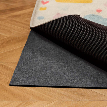 Non-Slip Rug Pad 8x5 ft, Felt and Rubber, 5.6 mm
