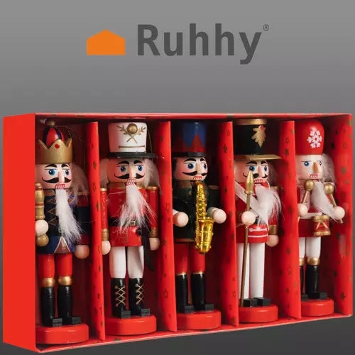 Kalėdų eglutės riešutėlių rinkinys - 5 vnt. 20358