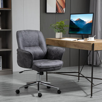 Ergonomiška biuro kėdė su supamąja funkcija, reguliuojamo aukščio, keliamoji galia iki 120 kg, 67 x 69 x 92-102 cm