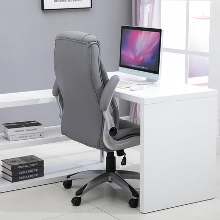 Biuro kėdė, Sukamoji kėdė, Kompiuterio kėdė, Ergonomiška, Supamosios funkcijos, Reguliuojamo aukščio, Galvos atrama, Porankiai, Dirbtinė oda