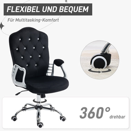 Biuro kėdė, dirbtinė oda, 104-114 cm, ergonomiška su supamąja funkcija, reguliuojamo aukščio, keliamoji galia 120 kg, juoda