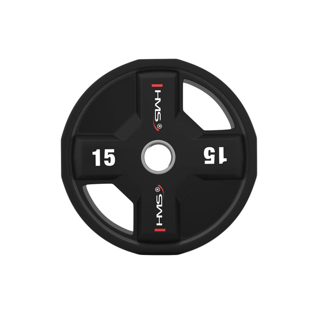 Olimpinis poliuretano svorio diskas, 15 kg