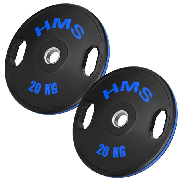 Olimpiniai guminiai svorio diskai, 2 x 20 kg