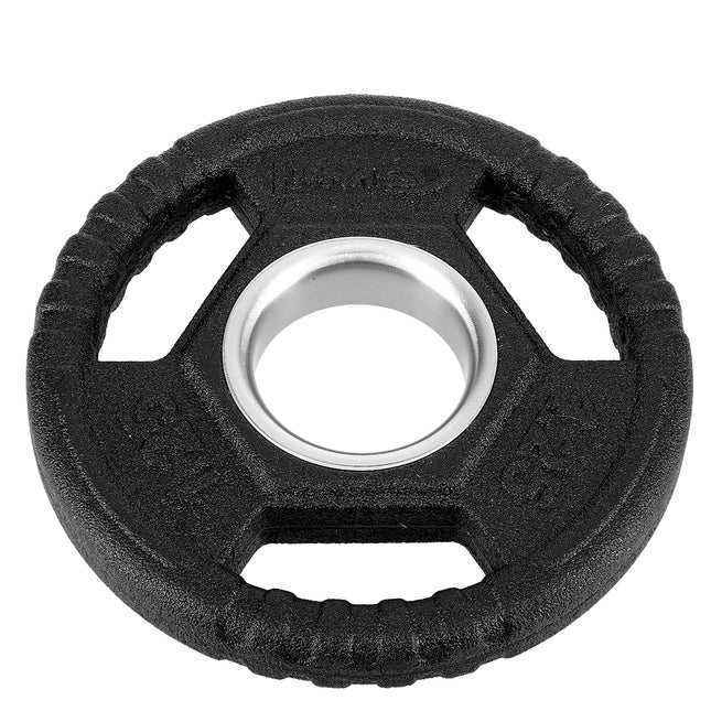 Olimpinis svorio diskas, 1,25 kg, juodas