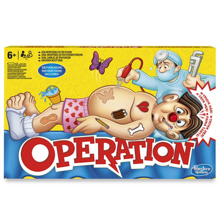 Stalo žaidimas „Operacija“ (suomiškai)
