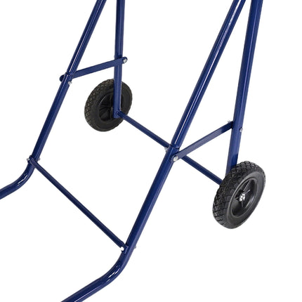 Pakabinamo variklio stovas, plienas ir mediena, 100 kg keliamoji galia