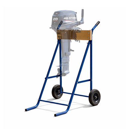 Pakabinamo variklio stovas, plienas ir mediena, 100 kg keliamoji galia