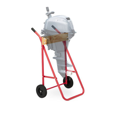 Outboard Motor Stand Steel and Wood