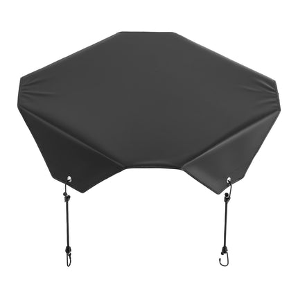 Outdoor Air Conditioner Cover, 28x28 In Waterproof, Black