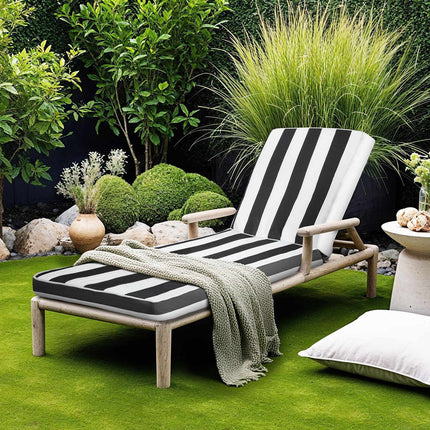 Outdoor Chaise Lounge Cushions Set Of 2, Waterproof