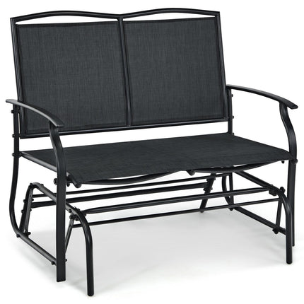 Lauko supamoji sofa-lova „Glider“, 2 vietų, plieninis rėmas