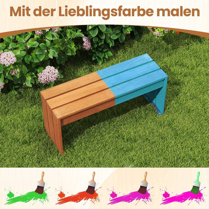 Lauko kietmedžio suoliukas, 90 cm, kompaktiškas ir universalus dizainas
