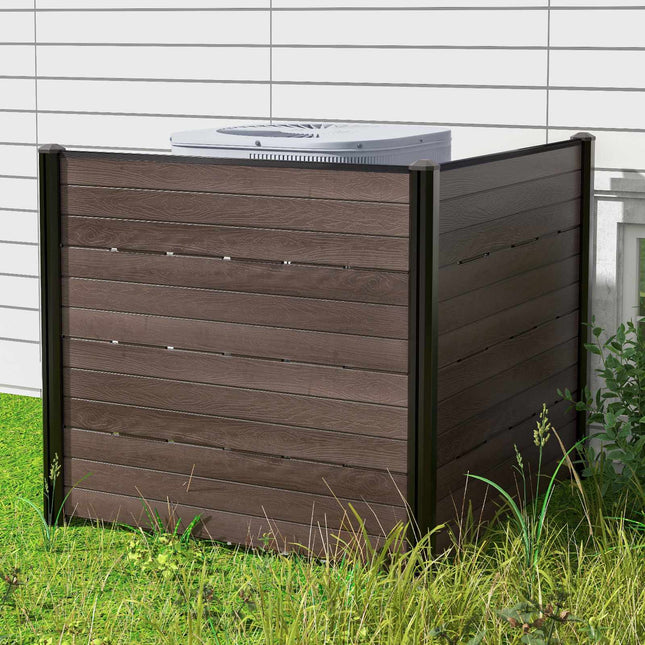Lauko privatumo tvora, 2 HDPE plokštės, 5 kuoliukai