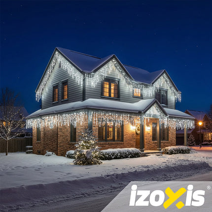 Outdoor lights 500LED 22.5m cool white Izoxis 26705