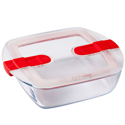 Oven dish with lid for microwave 20x17cm/1.0L