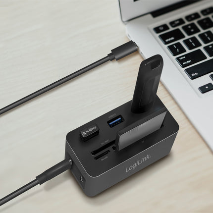PC/Mac mini dock HDMI, USB-C, USB