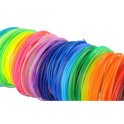 PLA 3D filamentai - rinkinys 30 vnt. x 5 m