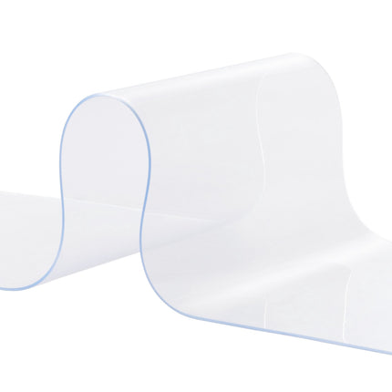 PVC Strip Curtain Roll, Clear, 164 Ft x 8 In, 2 mm