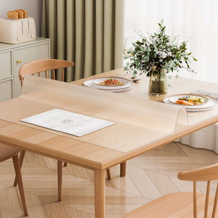 PVC Table Protector 36 x 60 Inch, 1.5 mm Frosted
