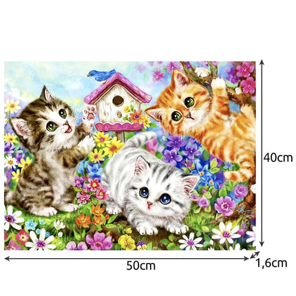 Paveikslas skaičiais 40x50cm - Maaleo katės 22781