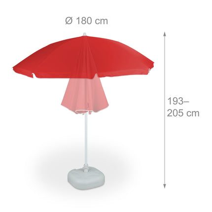 Skėtis nuo saulės 180 cm