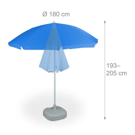 Skėtis nuo saulės 180 cm