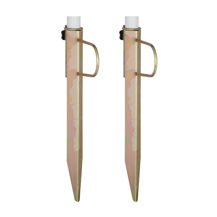 Skėčio nuo saulės atramos, 2 vnt. rinkinys, tinka 32 mm stulpams
