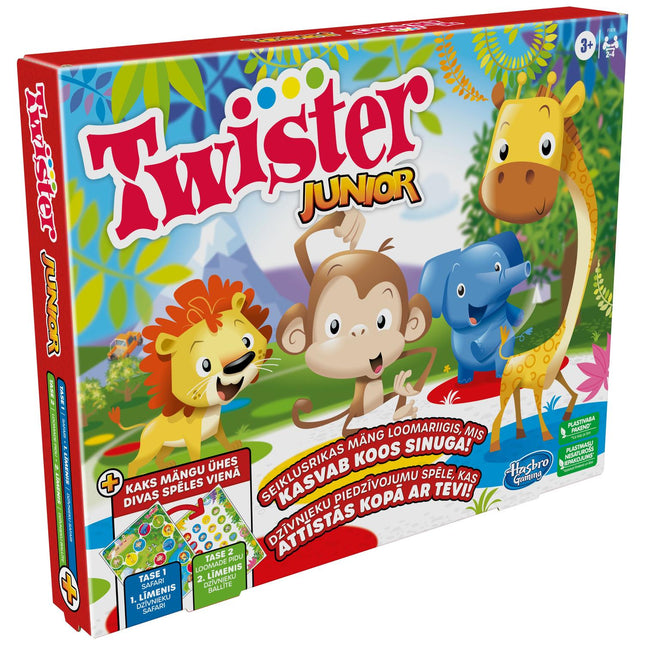 Vakarėlių žaidimas „Twister Junior“ (latvių ir estų kalbomis)