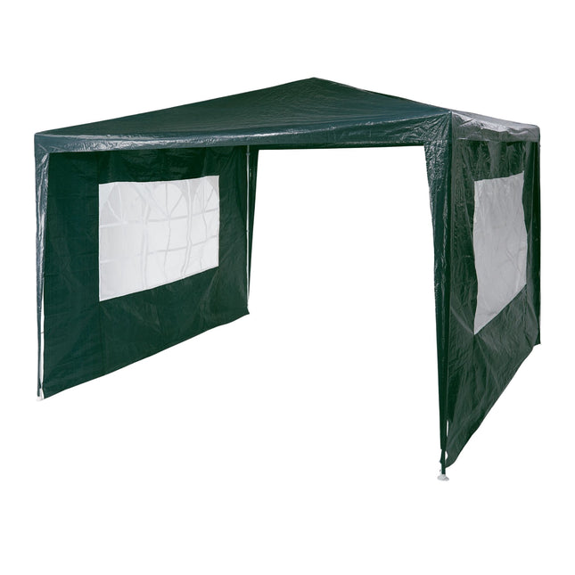 Šventinė palapinė 3x3 m 2 sienos