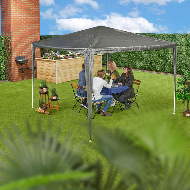 Antracito spalvos paviljonas 3x3 m