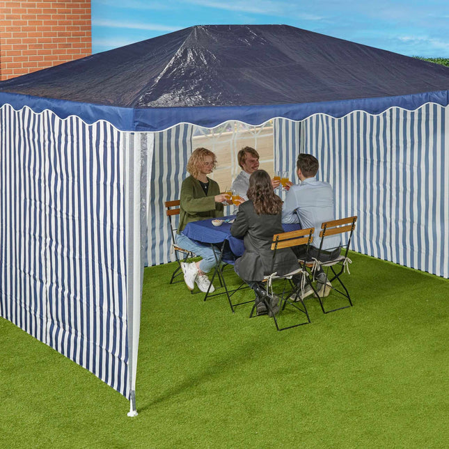 Paviljono šoninės panelės 3x4m, 3 vnt. komplektas