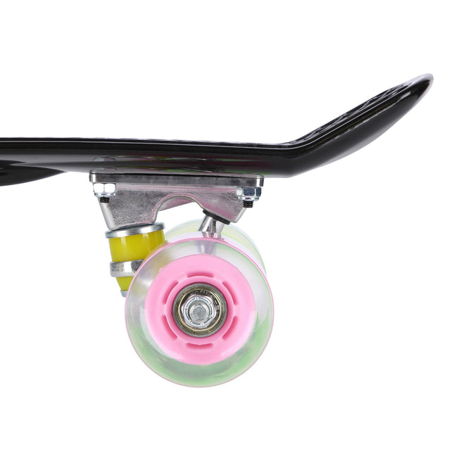 Pennyboard riedlentė, klasikinė juoda, patvari konstrukcija